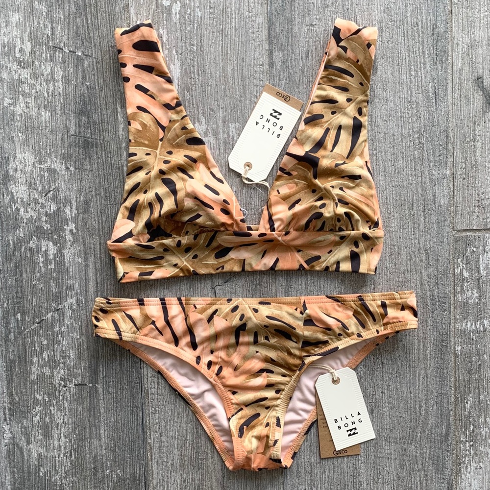 🔥🔥BILLABONG - HULA PALM PLUNGE LOWRIDER SET🔥🔥 - Picture 4 of 10